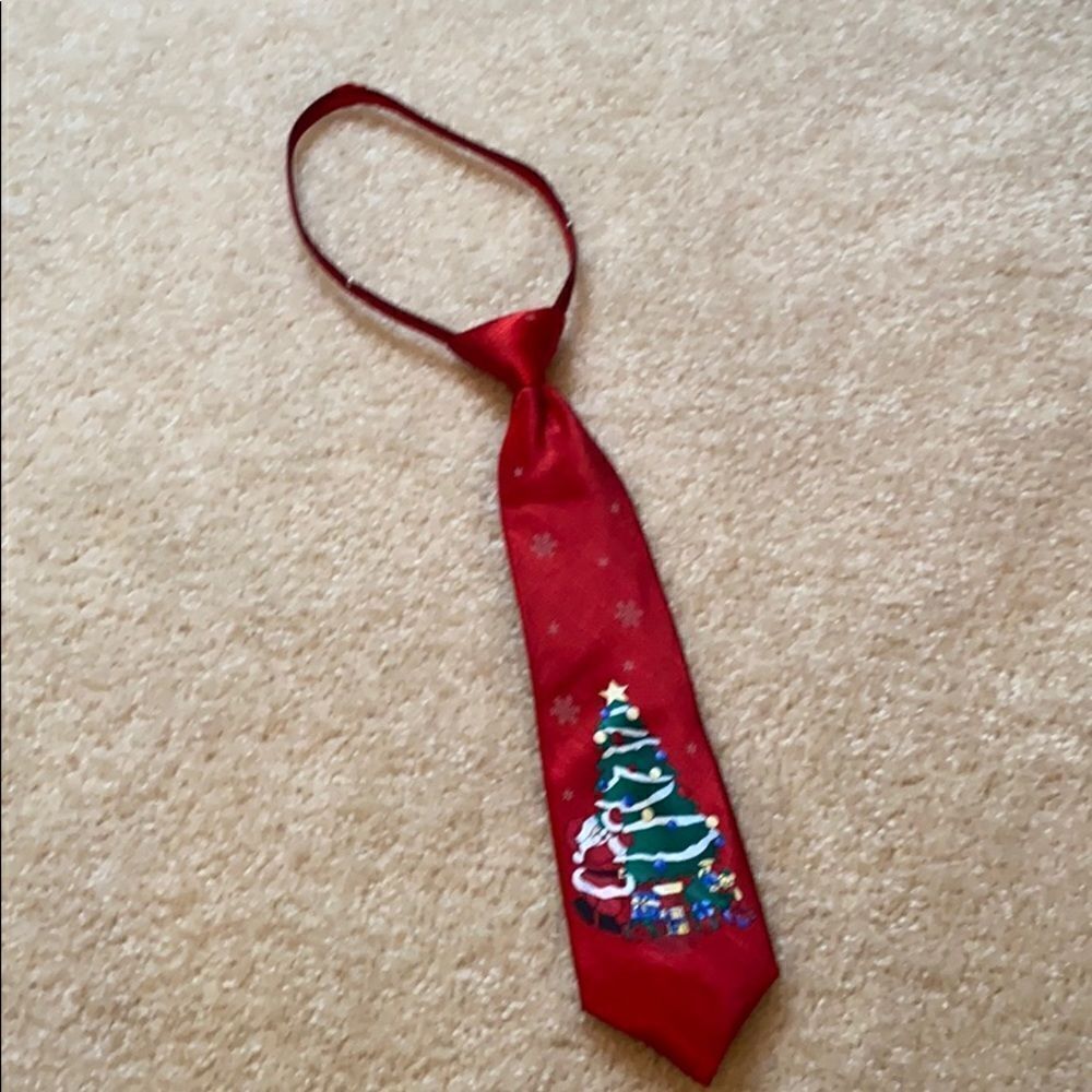 Musical Christmas Tie 8 & under.